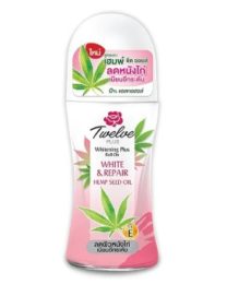 Twelve Plus Whitening Plus Roll On White Repair Масло семян конопли 40 мл./Twelve Plus Whitening Plus Roll On White Repair Hemp Seed Oil 40 Ml