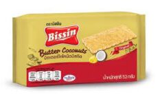 Масло кокосовое Bissin оптом недорого 52г. / Bissin Wholesale Cheap Butter Coconut 52g.