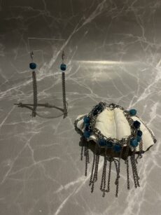 Бижутерия в стиле Гранж Браслет+Серьги / Jewelry in Grunge style Bracelet+Earrings
