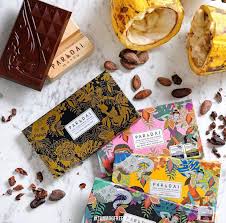[КЕТО] PARADAi Nakhon Si Thammarat 100% темный шоколад (50 г.) * 3шт. / [KETO] PARADAi Nakhon Si Thammarat 100% Dark Chocolate Bar (50 g.) * 3PCS