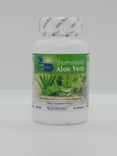 Bluebird Алоэ Вера 600 мг 60 капсул. / Bluebird Aloe Vera 600mg 60cps.
