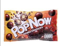 Шоколад Lotte Pop Now Crunch 30 г./Lotte Pop Now Crunch Chocolate 30g.