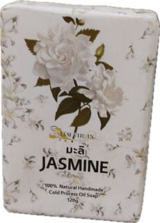 Siam Virgin Jasmine 100% натуральное мыло ручной работы с маслом холодной обработки 120 г. (копия) / Siam Virgin Jasmine 100% Natural Handmade Cold Process Oil Soap 120g.