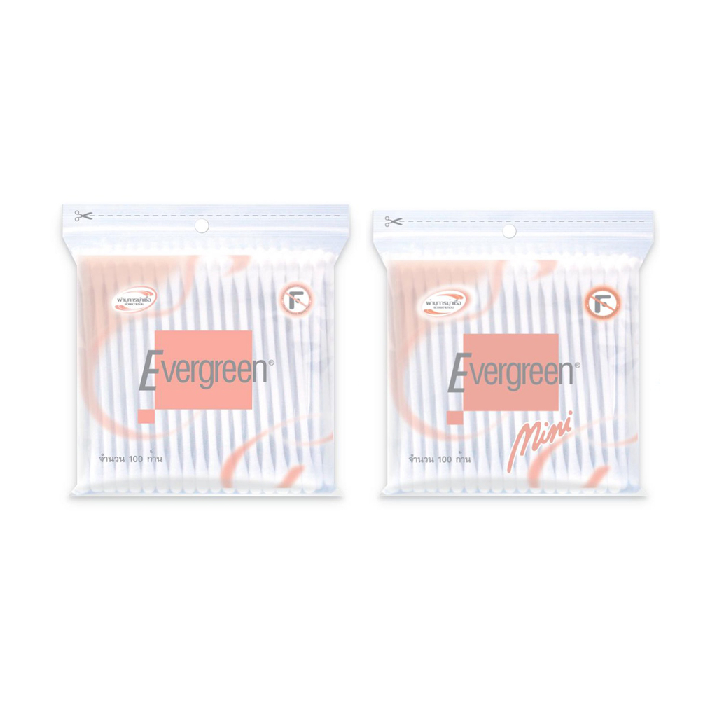 Evergreen Cotton Bud Pack 2 ПК / Evergreen Cotton Bud Pack 2 pcs