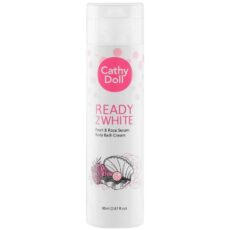 Ready 2 White: Крем для ванны для тела с сывороткой «Жемчуг и роза» 85 мл./Ready 2 White : Pearl & Rose Serum Body Bath Cream 85 ml.