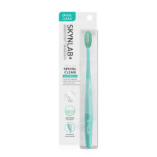 Зубная щетка Skynlab Premium Spiral Clean 1 шт #Зеленая / Skynlab Premium Spiral Clean Toothbrush 1pc (Green)