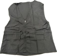 Черный жилет Sashik Utility / Sashik Black Utility Vest