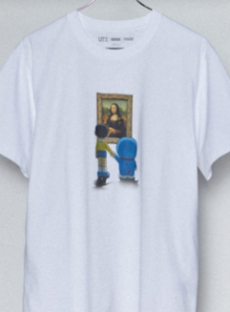 UNIQLO смешивает Дораэмона с Лувром /  UNIQLO mixes Doraemon with the Louvre Museum