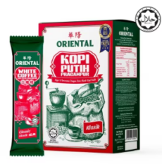 ORIENTAL KOPI, Восточный классический белый кофе 38 г x10 / ORIENTAL KOPI, Oriental Classic White Coffee 38g X10