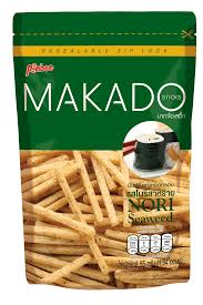 ПАЛОЧКИ ИЗ ВОДОРОСЛЕЙ НОРИ 24 г. / RINBEE MAKADO STICKS NORI SEAWEED 24g.