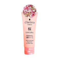 Clarista Tokyo Сакура и Хатомуги Пенка для лица 130г / Clarista Tokyo Sakura & Hatomugi Facial Foam 130g