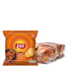 Lays Snack Чипсы для барбекю с закусками 11г / Lays Snack BBQ Chips 11g