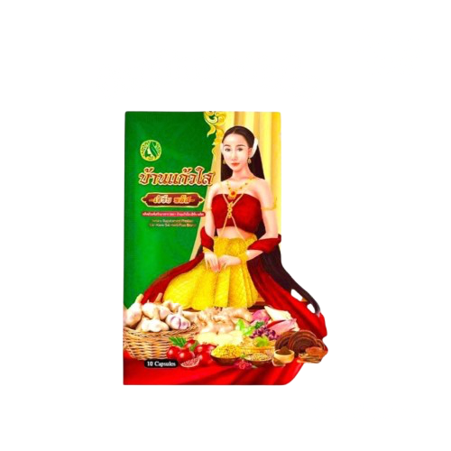Baan Kaew Sai Herb 10 капсул Wan Sneha трава плюс / Baan Kaew Sai Herb 10 Capsules Wan Sneha Herb Plus