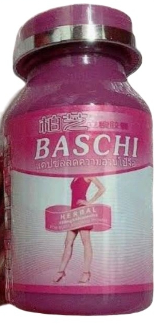 Травяные капсулы для похудения Баши, набор 6 шт по 40 капсул / Herbal Slimming Baschi, set 6 pc × 40 caps