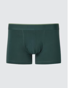 Хлопковые мужские трусы-боксеры с низкой посадкой — UNIQLO / Cotton Boxer Briefs Low Rise UNIQLO