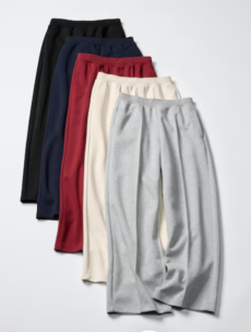Прямые спортивные брюки из свитшотной ткани, удлинённая модель — UNIQLO / UNIQLO Sweat Straight Pants Longer