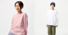 Детская хлопковая футболка AIRism | С длинными рукавами / KIDS AIRism Cotton T-shirt | Long Sleeves
