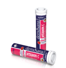 ДЕМОСАНА ВИТАМИН С (КЛУБНИКА) 20-Х / DEMOSANA VITAMIN C (STRAWBERRY) 20'S